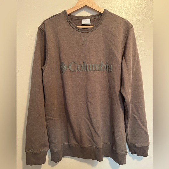 Men's Columbia™ Logo Fleece Crew Sweatshirt - Picture 1 of 10